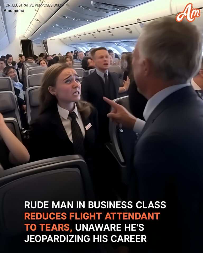 ‘I’m Your Boss Here!’ Rich Guy Makes Stewardess Cry on Plane, Elderly Lady Reins Him in — Story of the Day